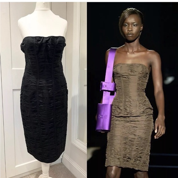 GUCCI X TOM FORD Dress size 42 - Picture 5 of 5